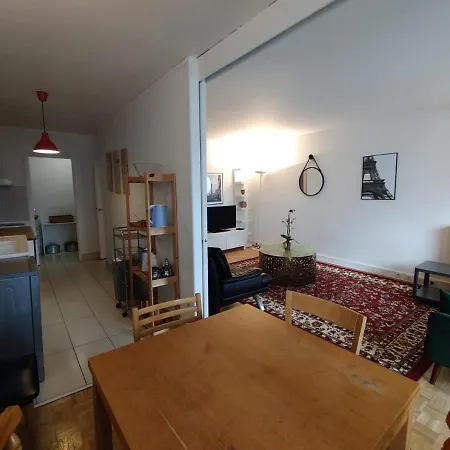 5 Mn Walk Metro/la Defense/netflix/parking Daire Courbevoie